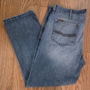 Ariat M2 Legacy Men’s Jeans – 40x32 – Relaxed Fit Bootcut – Light Wash – Distres